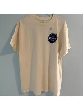 Ripple Junction Men's Cream and Multi Tshirt